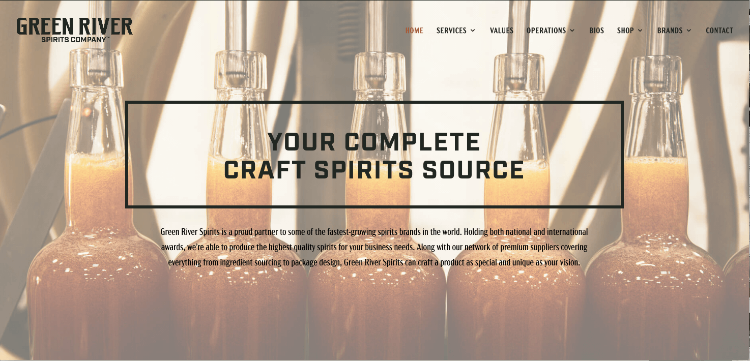 Green RIver Spirits Home Page